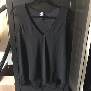 Black Semi-sheer Tank Top